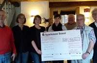 Spende vom Männergesangsverein